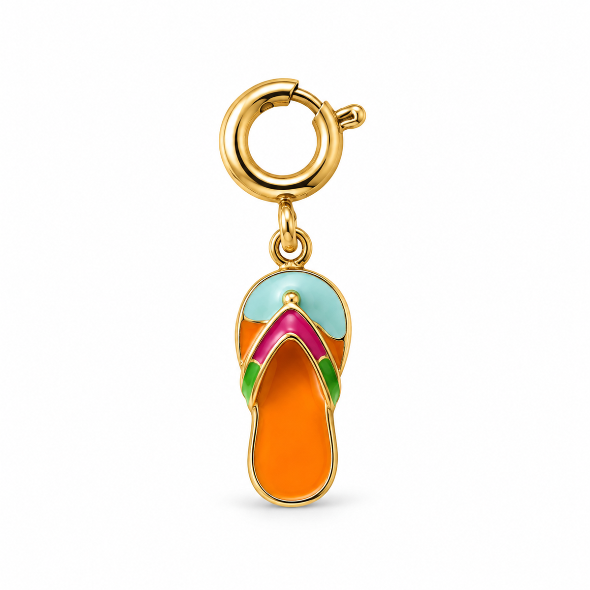 Sole Mate Charm in Enamel