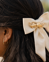 Golden Duo Brooch in Gold Tone - Styled View