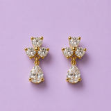 Liana Earrings in Gold Plated - Product View