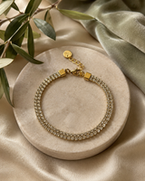 Twin Spark Bracelet in Metal