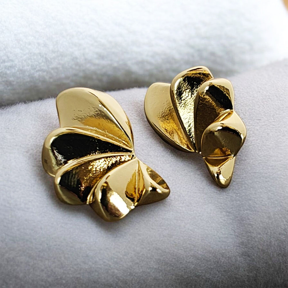 18k Gold Plated Wings Earrings