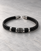 Black Rivet Bracelet