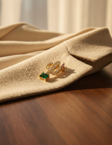 Desert Bloom Brooch in Metal - Product View