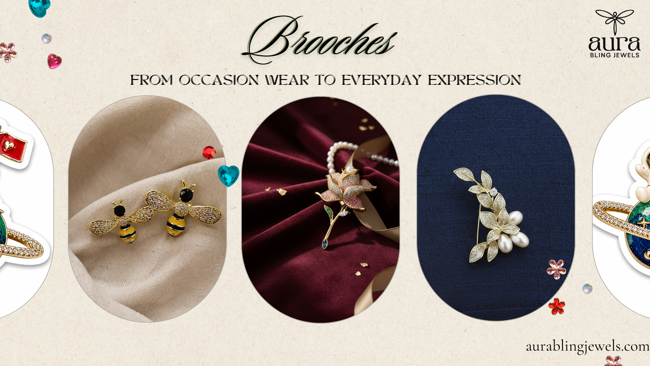 Brooches: From Occasion Wear to Everyday Expression