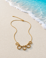 Serra Necklace in Gold Tone - Product View