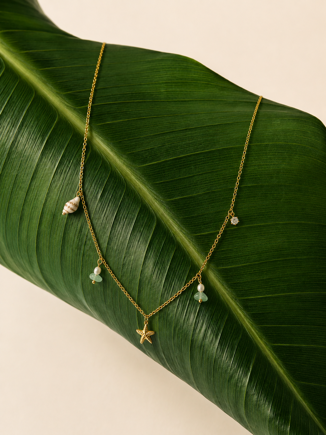 Seaglass Star Necklace