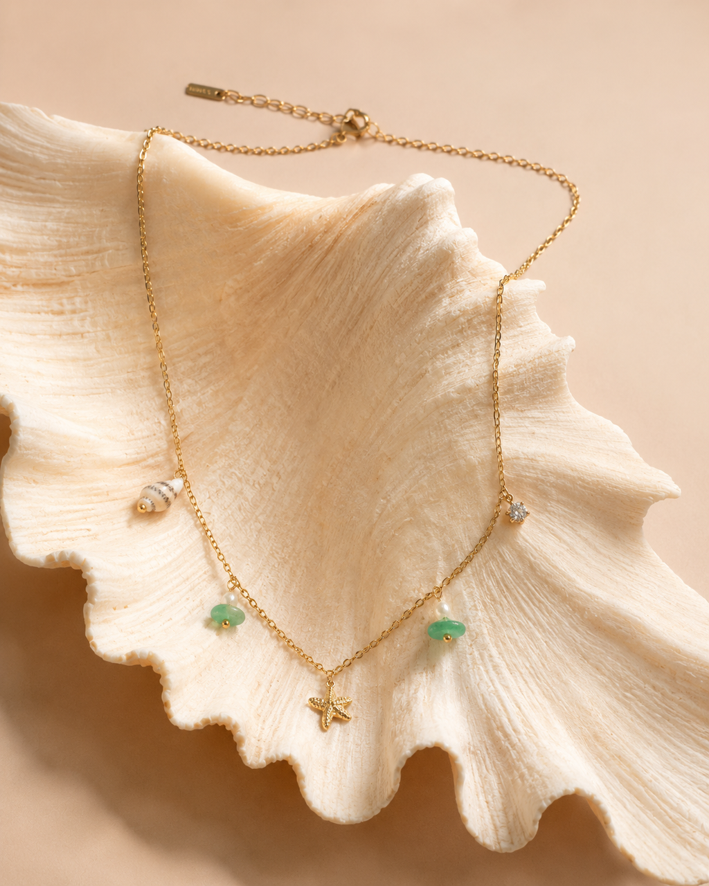Seaglass Star Necklace