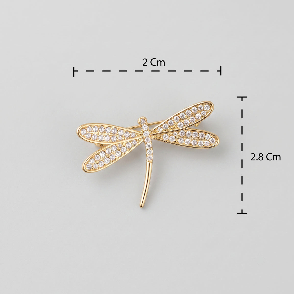 Dazzlefly Dragon Brooch