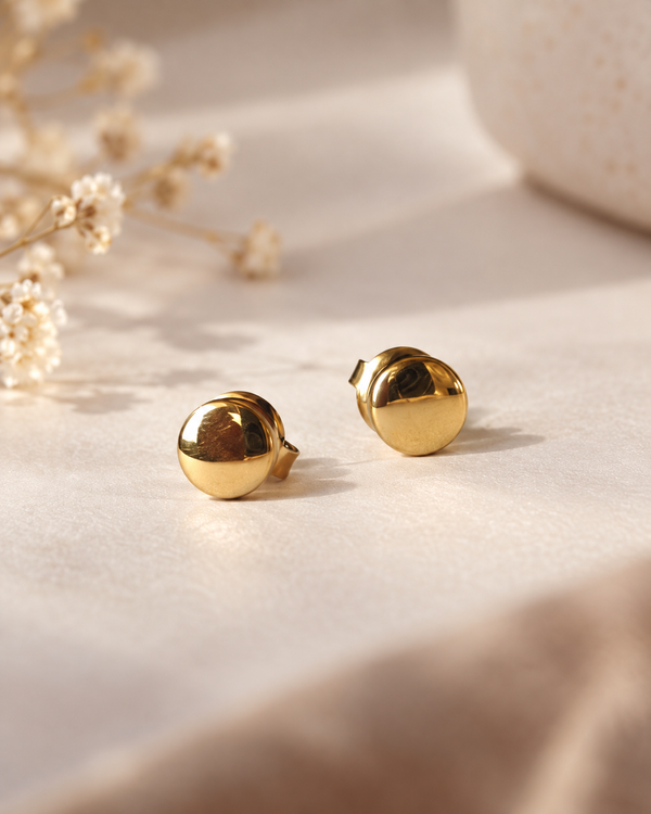 Dome Stud Earrings