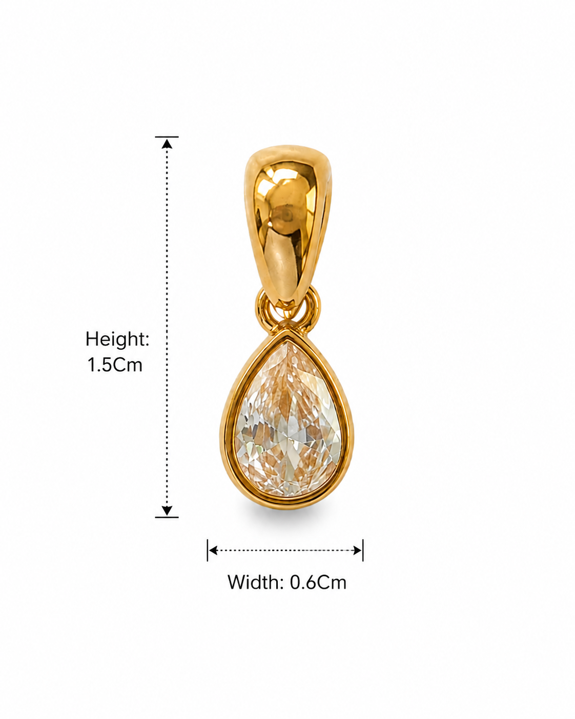Luna Teardrop Pendant