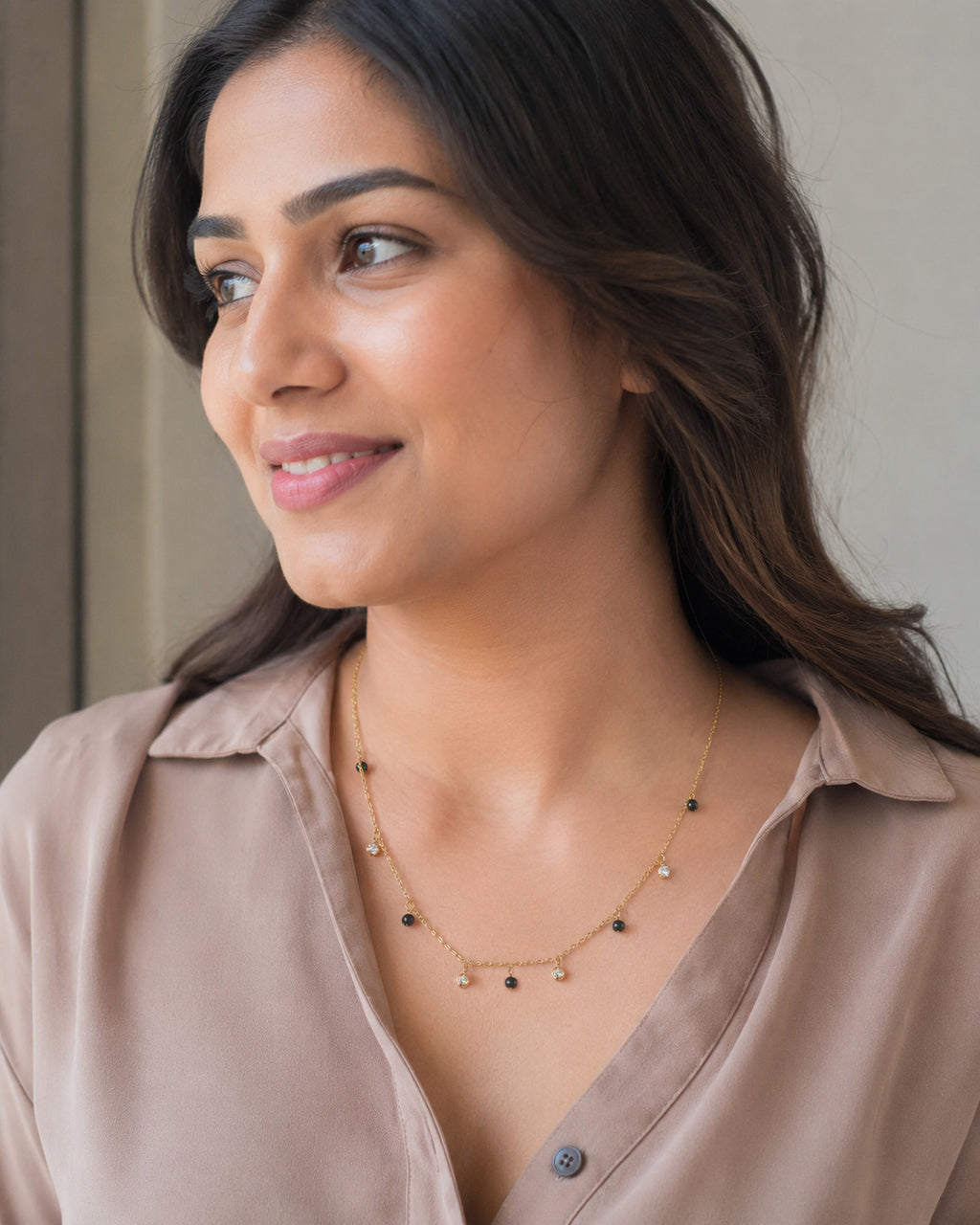 Ira Crystal Mangalsutra