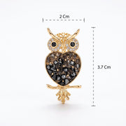 Hootelle Owl Brooch