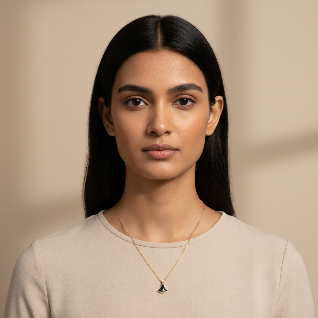Dazzling Black Necklace