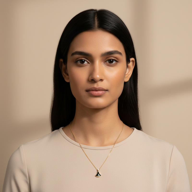 Dazzling Black Necklace