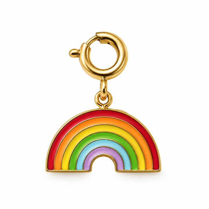 Colour Burst Charm in Enamel