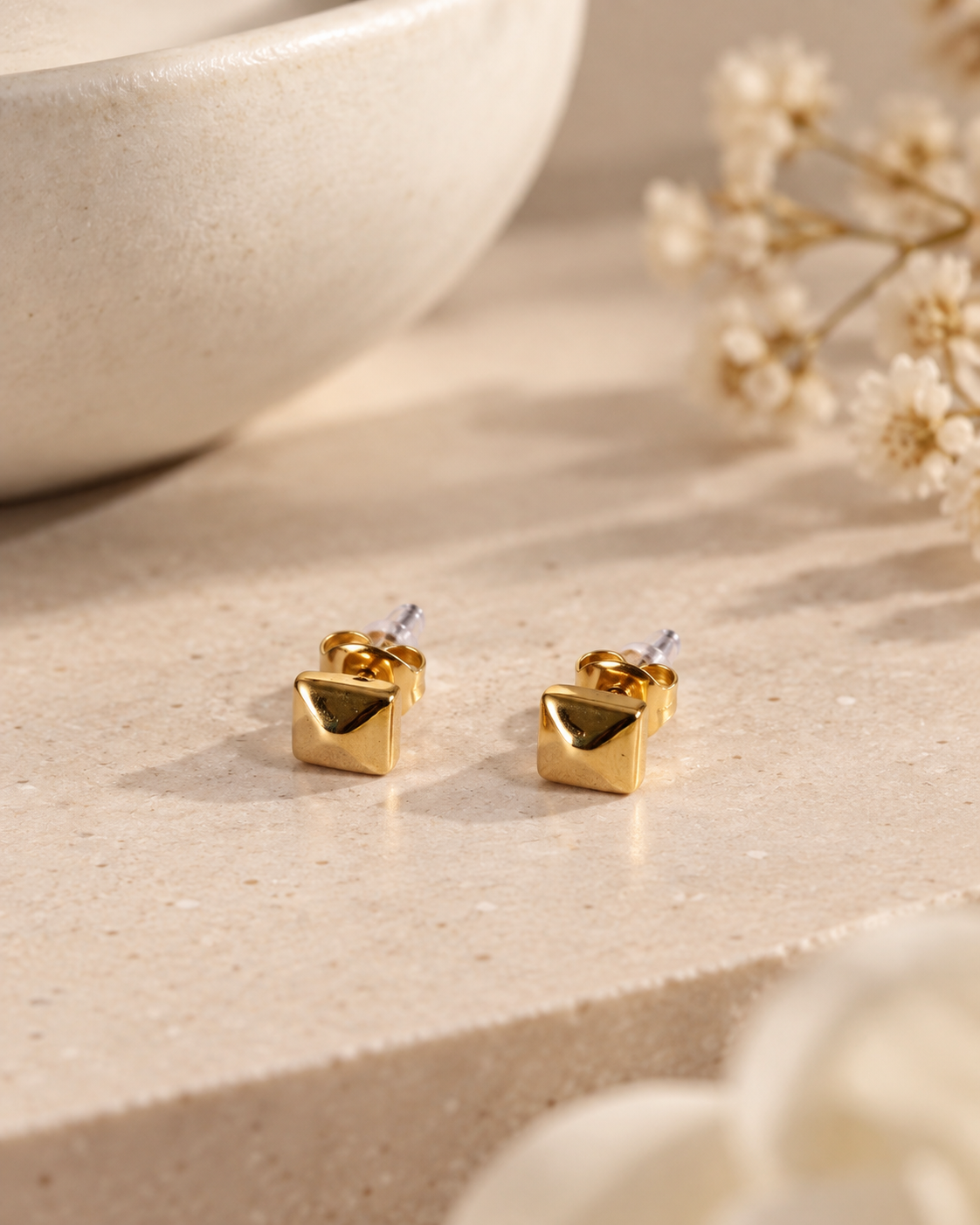 Classic Square Studs