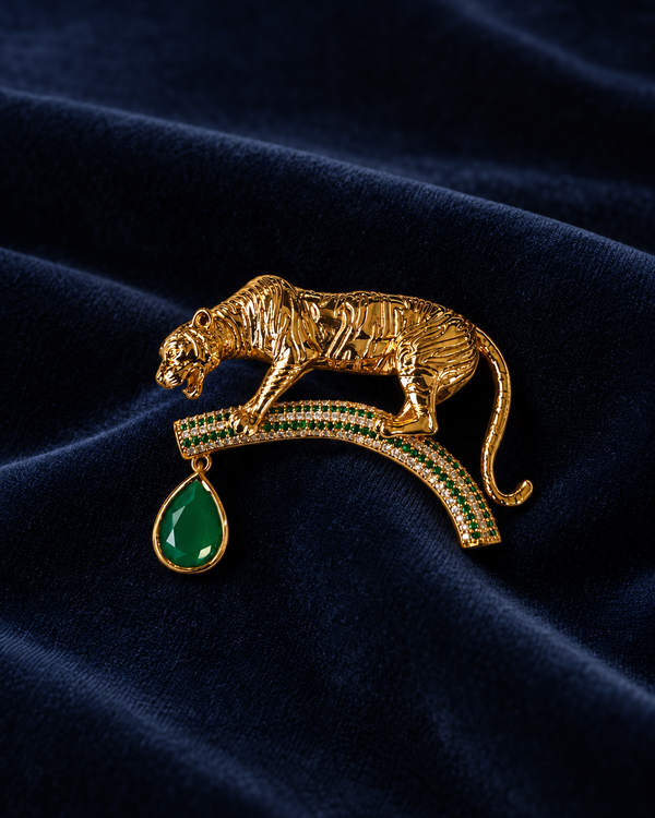 Emerald Vow Brooch
