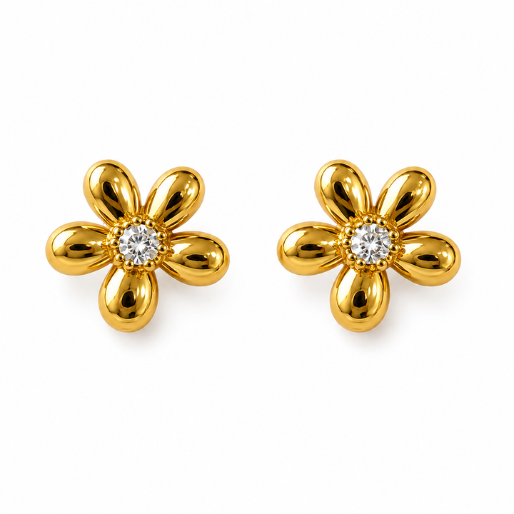 Miva Earrings in Metal