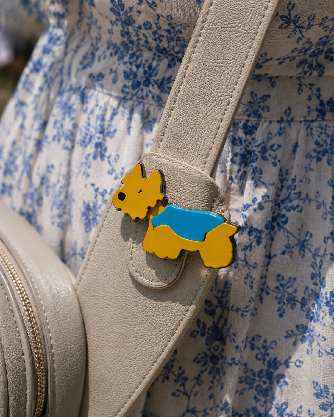Snuggle Pup Brooch