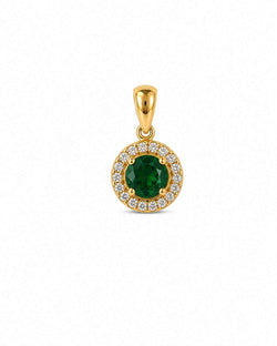 Emerald Crystal Pendant