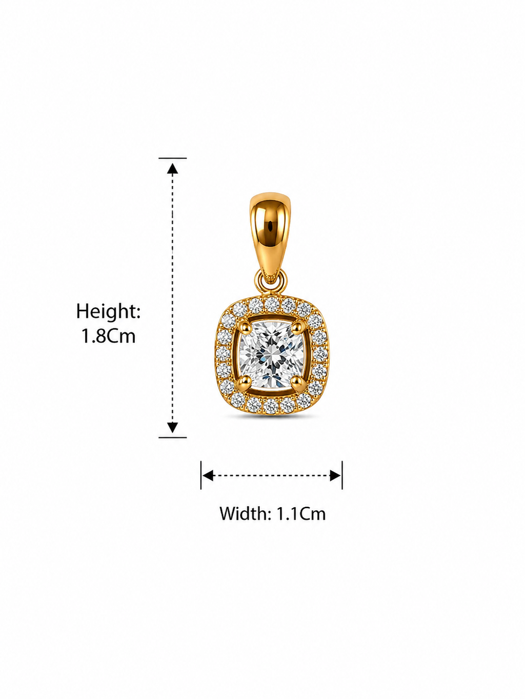 Shimmer Crystal Pendant