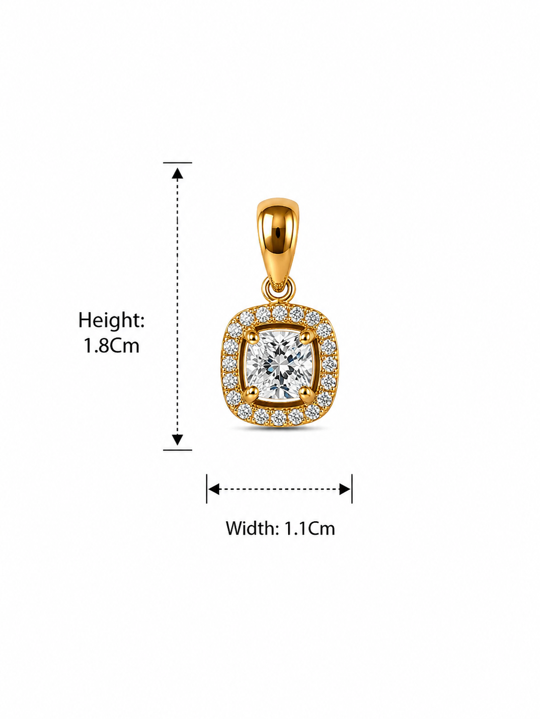 Shimmer Crystal Pendant