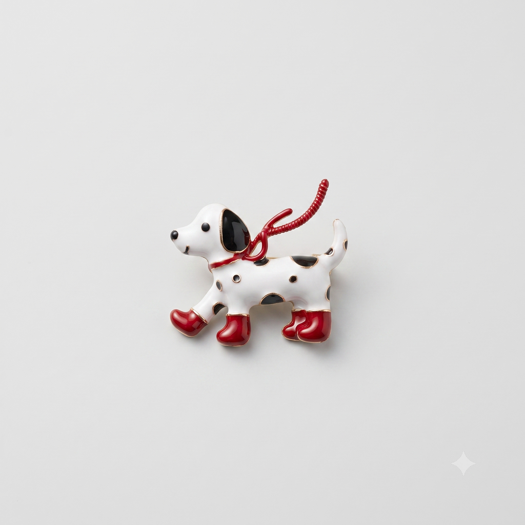 Paws in Style Brooch