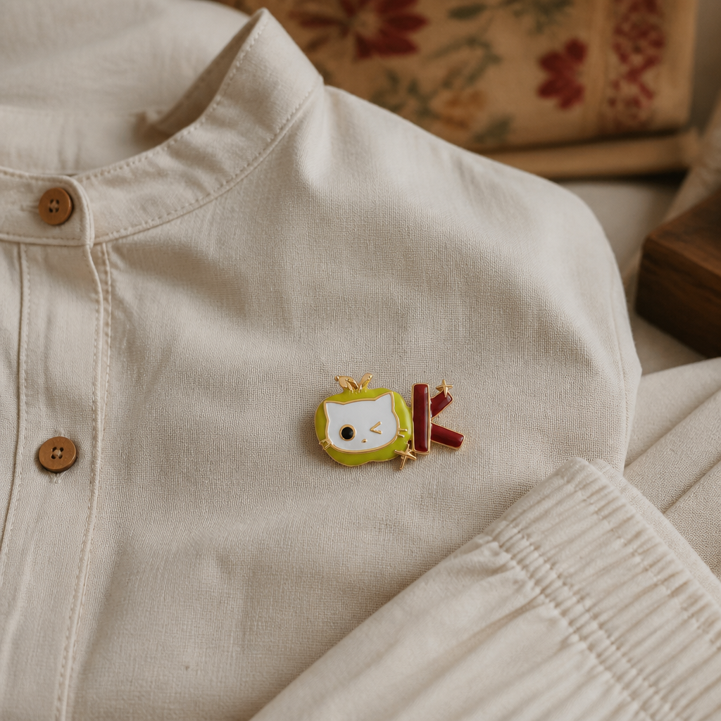 Kitty K Brooch