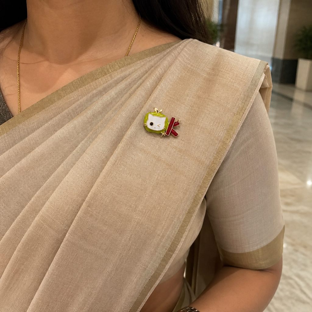 Kitty K Brooch
