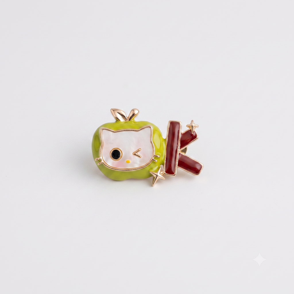 Kitty K Brooch