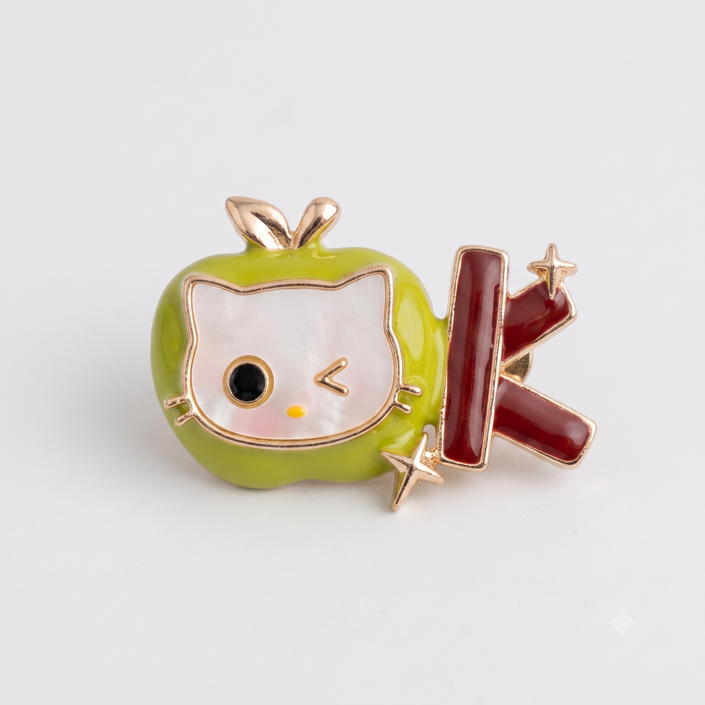 Kitty K Brooch
