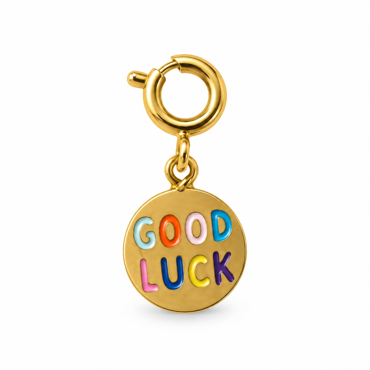 Fortune Favour Charm in Metal