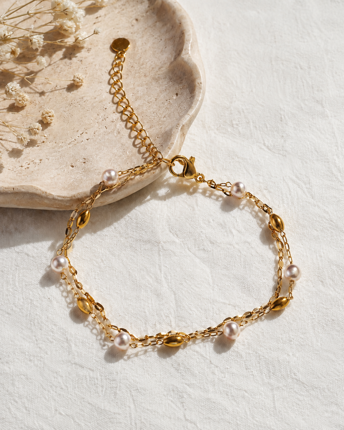 Pearl Whisper Bracelet.