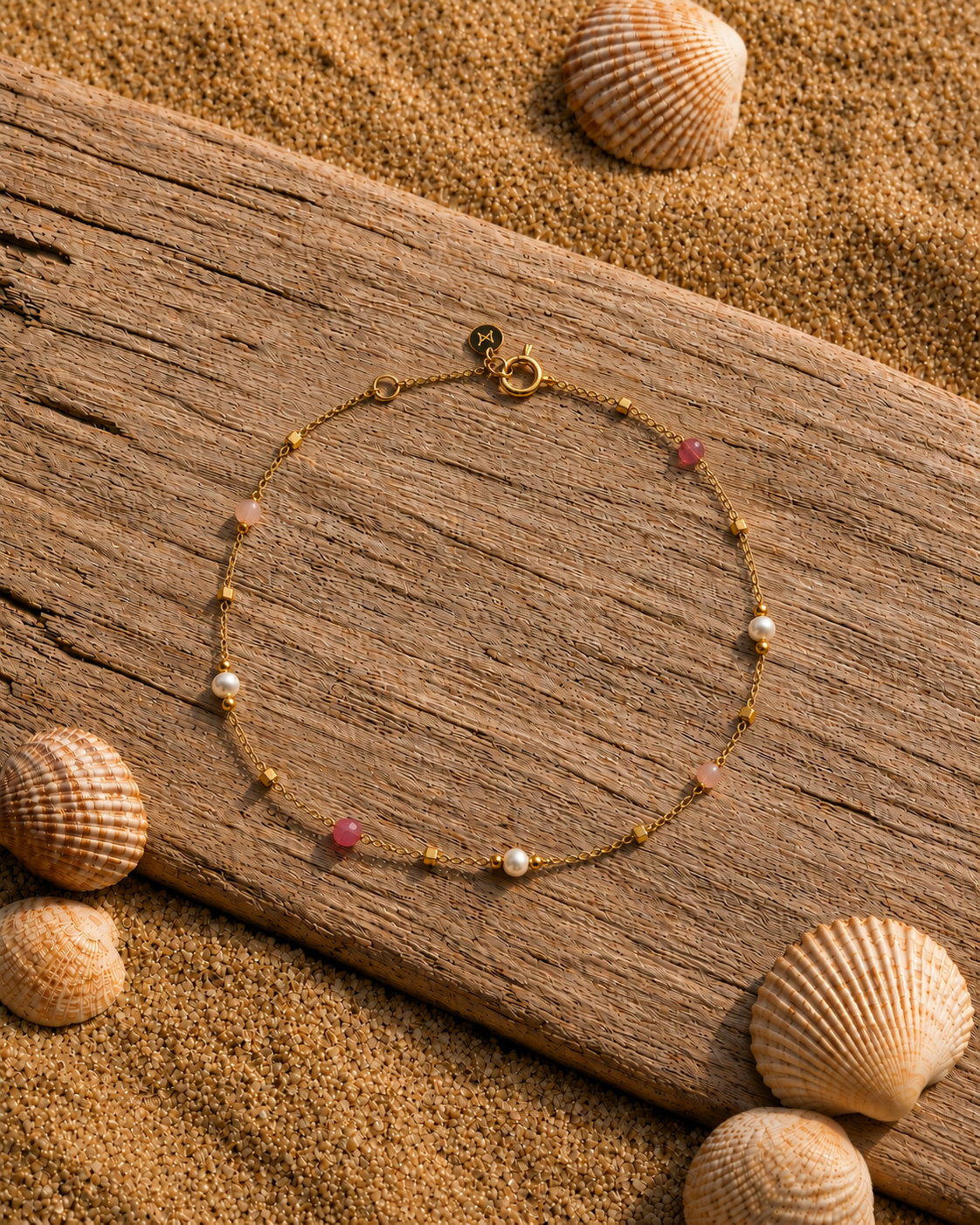 Rosy Gem Bracelet