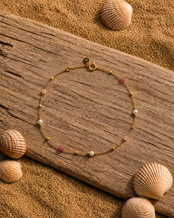 Rosy Gem Bracelet