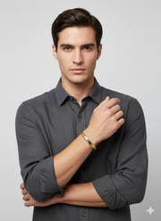 Sleek Gold Link Bracelet