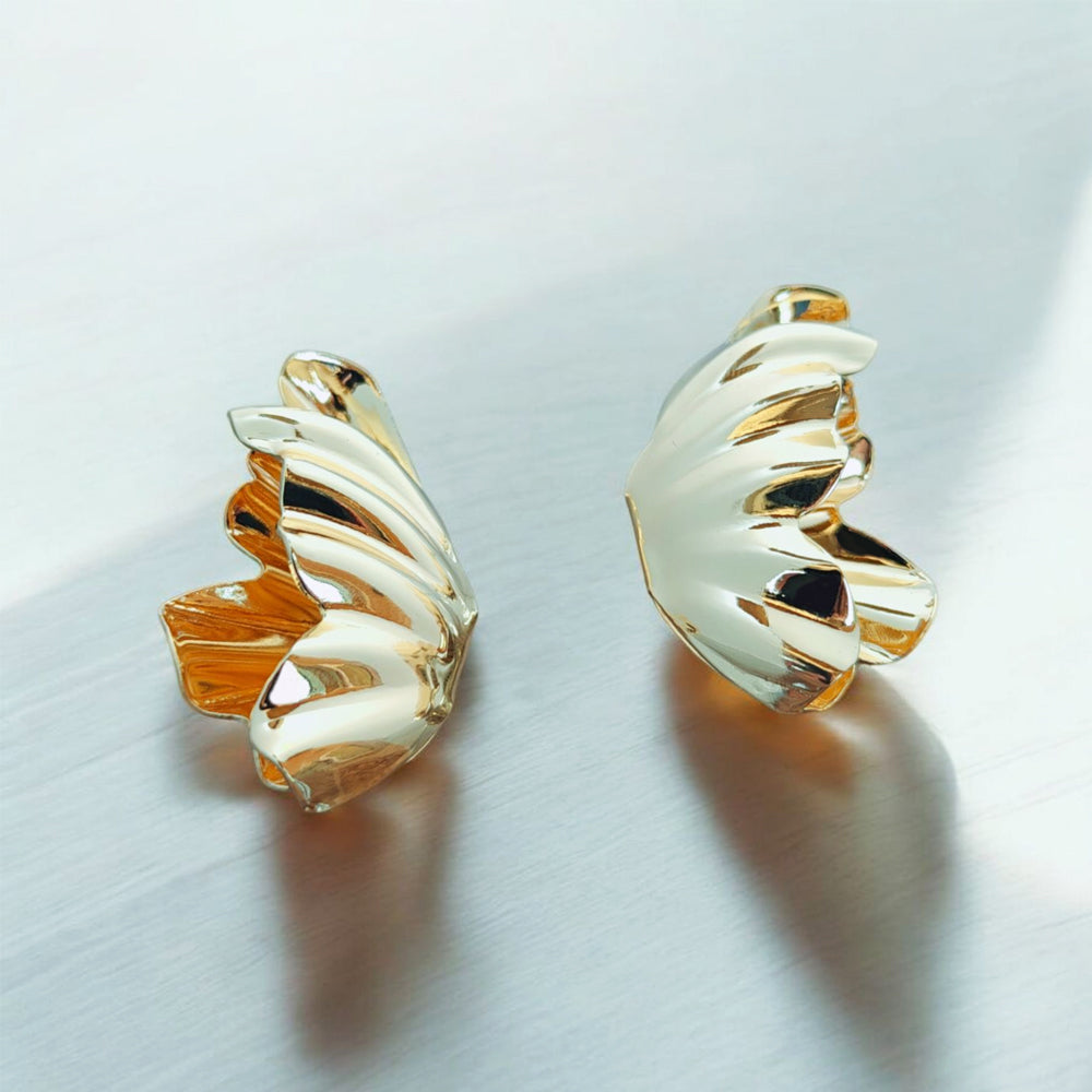 18k Gold Plated Adorable Butterfly Earring