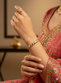 Bold Gold Kada Bracelet
