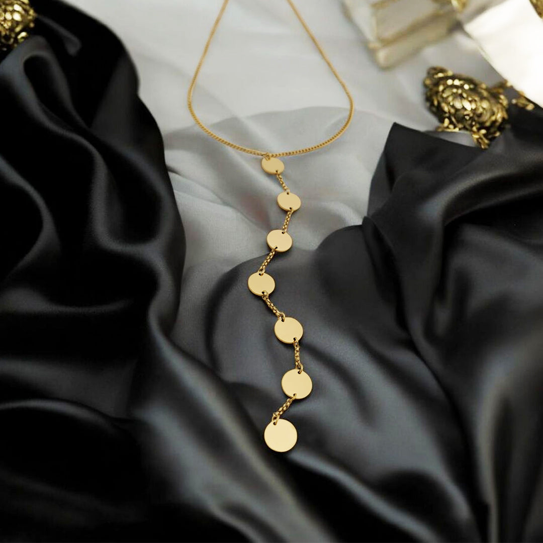 18K Gold Plated Seven Chakras Necklace