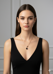 Black Clover Rose Gold Jewelry Set