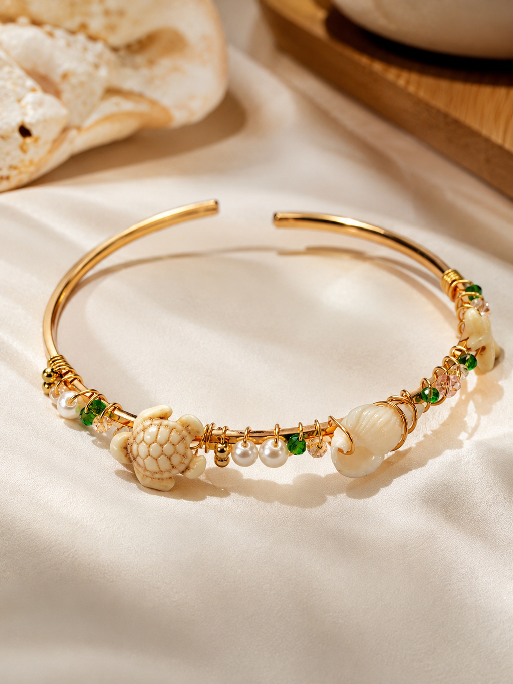 Coral Tide Arm Cuff