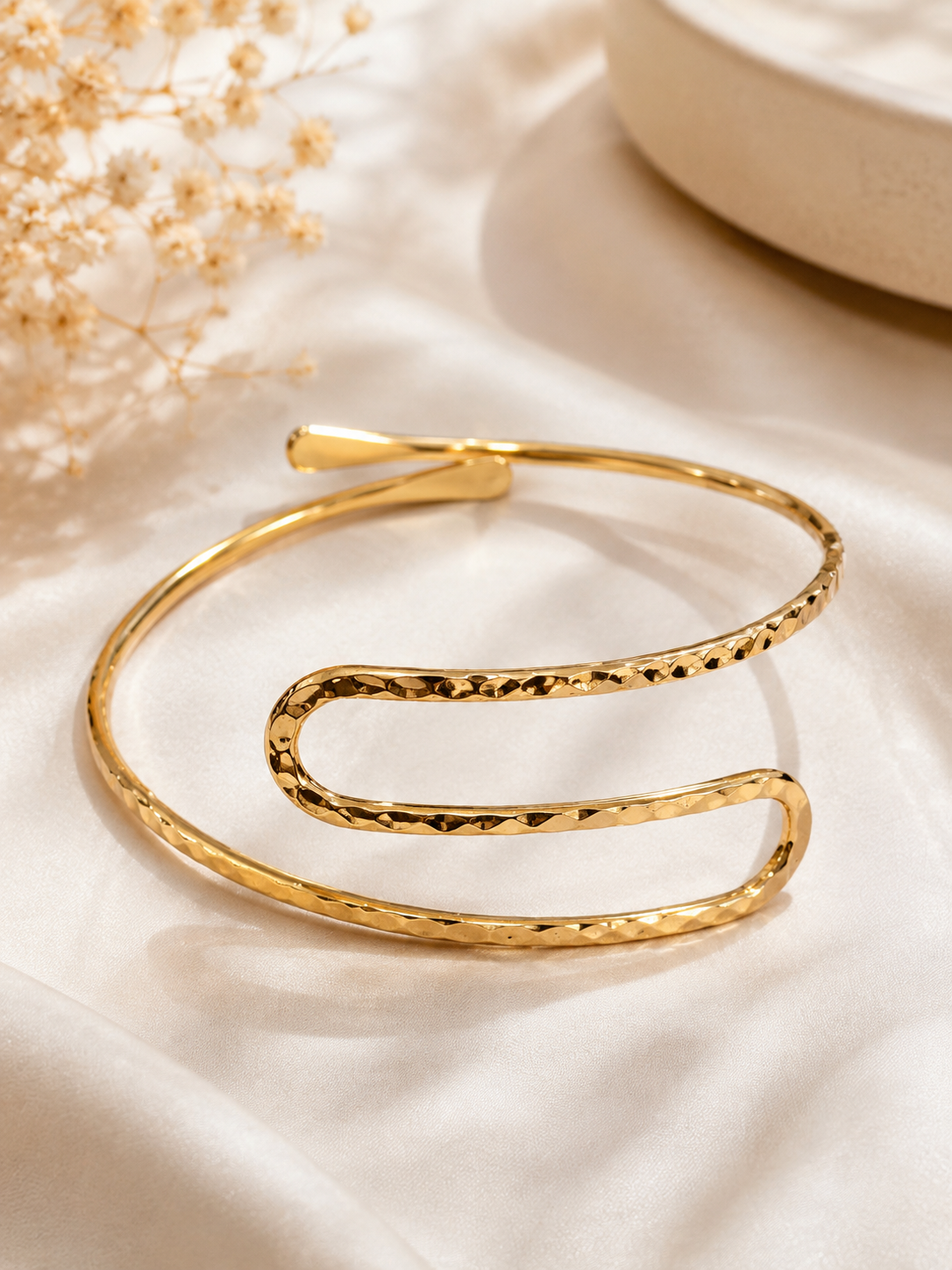 Ripple Arm Cuff