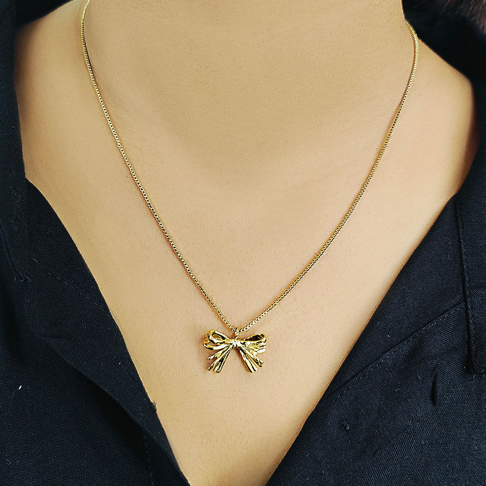 Bow Knot Necklace