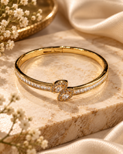 Petal Embrace Kada Bracelet