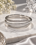 Moonlit Layers Kada Bracelet