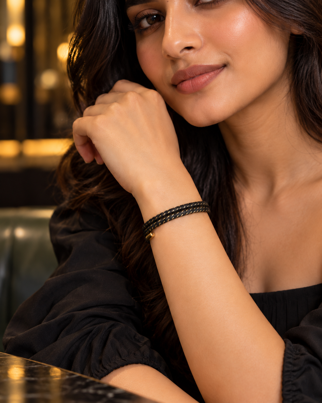 Black Gilt Bracelet