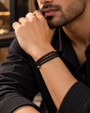 Black Gilt Bracelet