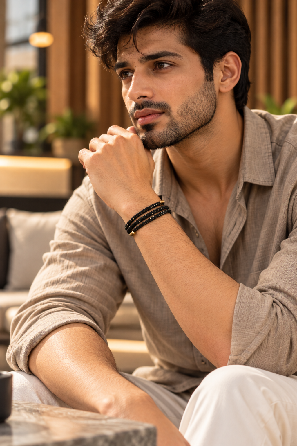 Black Gilt Bracelet