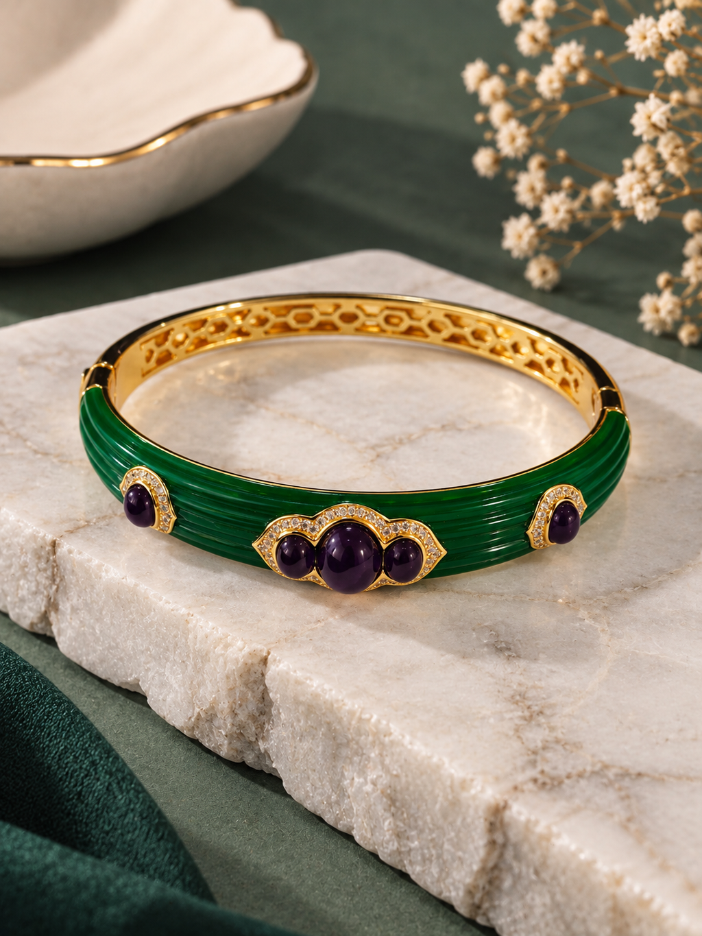 Imperial Plum  Bracelet