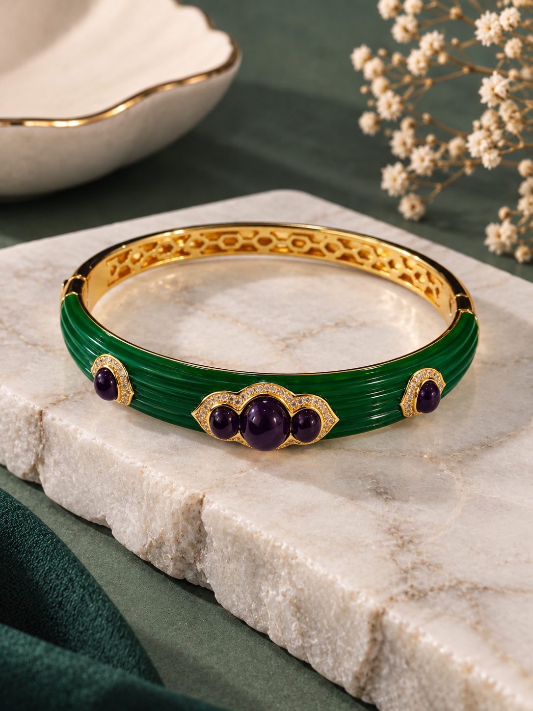Imperial Plum  Bracelet